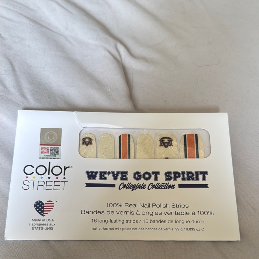 Color Street We've Got Spirit Nail Strips - Auburn University 2022